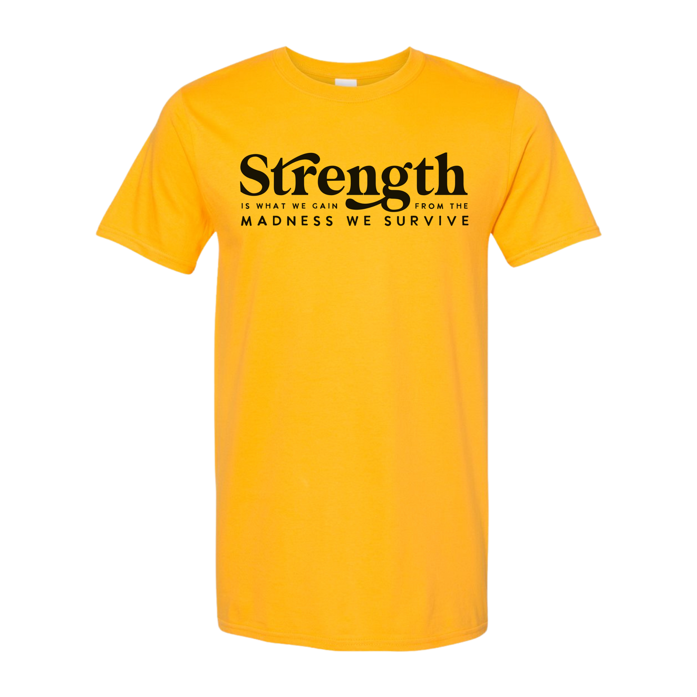 Strength is what we gain Through the Madness we Survive